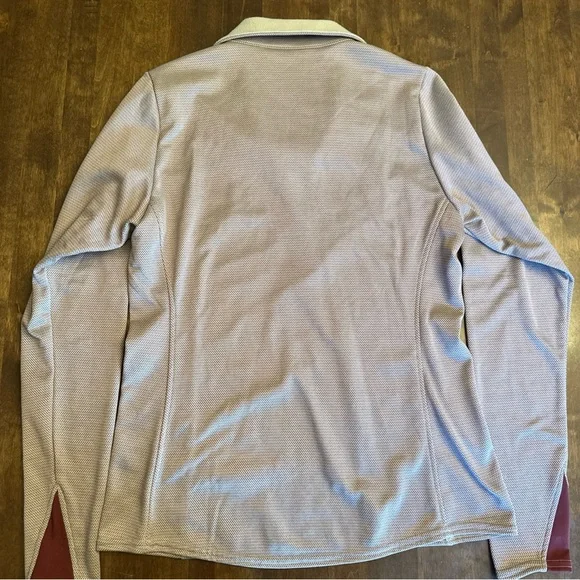 Kerrits Qtr Zip Fleece Pullover Sweater M Equestrian Horse Riding Cozy Preppy - Picture 8 of 8